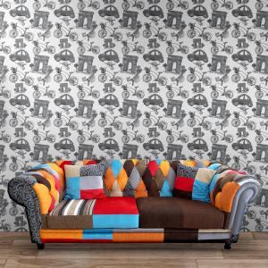 Papel de Parede Casual Adesivo Fosco 08 300x50 cm    20VO1DDT