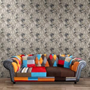Papel de Parede Casual Adesivo Fosco 08 300x50 cm    Q78YPS8D