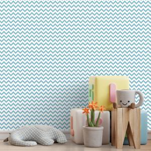 Papel de Parede Chevron Adesivo Fosco 08 300x50 cm    7OF6PIO